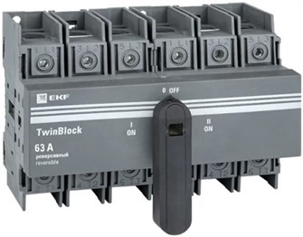 Рубильник  EKF tb-s-63-3p-rev 151034