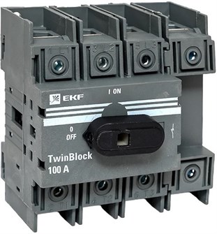 Рубильник  EKF tb-100-4p-f 151040