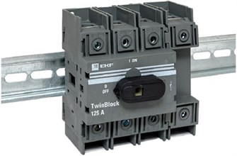 Рубильник  EKF tb-125-4p-f 151051