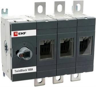 Рубильник  EKF tb-s-160-3p 151054