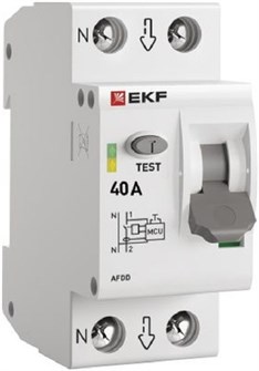 Устройство защиты от дугового пробоя  EKF afdd-2-40-pro 151068