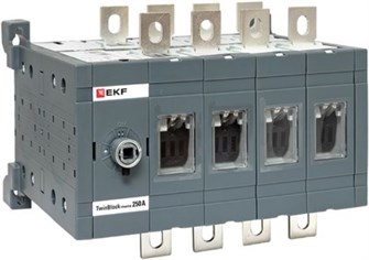 Рубильник  EKF tb-s-250-4p-rev 151127