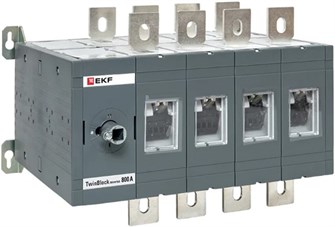 Рубильник  EKF tb-s-800-4p 151143