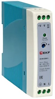 Блок питания  EKF DR-M-20W-5 151204