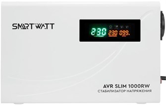 Стабилизатор напряжения SmartWatt AVR SLIM 1000RW 151427