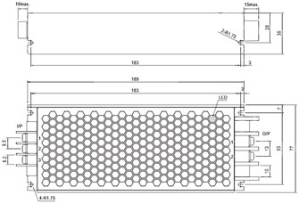 Преобразователь DC-DC модульный Mean Well RSD-150D-24 151589