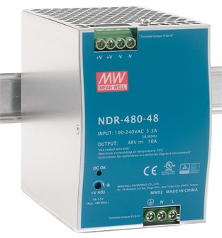 Преобразователь AC-DC сетевой Mean Well NDR-480-48 151593