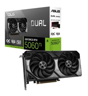 Видеокарта ASUS GeForce RTX 5060 TI DUAL OC (90YV0MH0-M0NA00) 104541