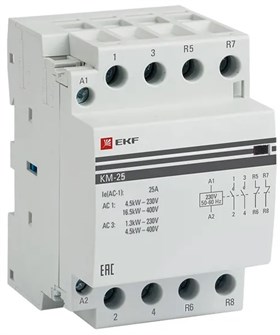 Контактор  EKF km-3-25-22 151957