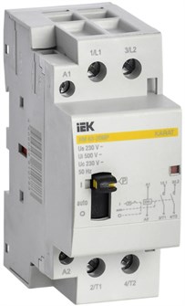 Контактор модульный IEK MKK12-63-20 152001