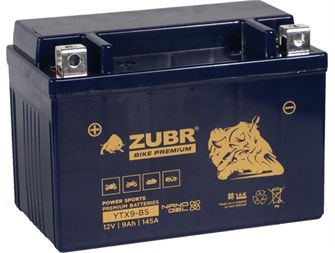 Батарея  ZUBR YTX9-BS (ZubrPrem) 100669