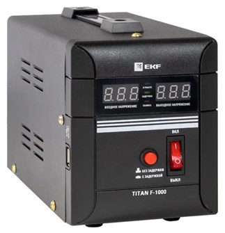 Стабилизатор напряжения  EKF stab-f-1000 152566