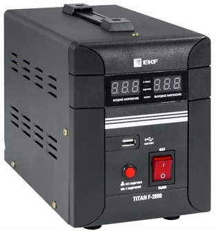 Стабилизатор напряжения  EKF stab-f-2000 152567