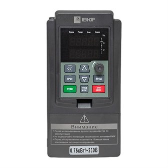 Преобразователь частоты  EKF VT100-0R7-1B 152578