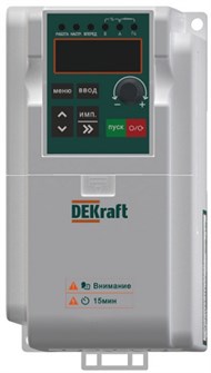Преобразователь частоты  DEKraft DEKV060G0R4S2B 152591