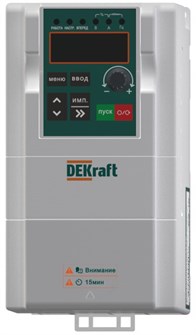 Преобразователь частоты  DEKraft DEKV060G1R5T4B 152606