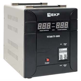 Стабилизатор напряжения симисторный EKF stab-TF-5000 152643