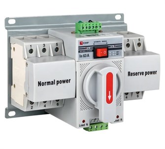 Автоматический ввод резерва  EKF ats-mcb-63c-3p-pro 152827