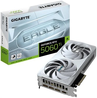 Видеокарта GIGABYTE GeForce RTX 5060 TI EAGLE OC ICE (GV-N506TEAGLEOC ICE-16GD) 104604