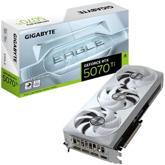 Видеокарта GIGABYTE GeForce RTX 5070 TI EAGLE OC ICE (GV-N507TEAGLEOC ICE-16GD) 104624