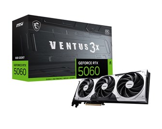 Видеокарта MSI GeForce RTX 5060 VENTUS 3X OC (RTX 5060 8G VENTUS 3X OC) 104643