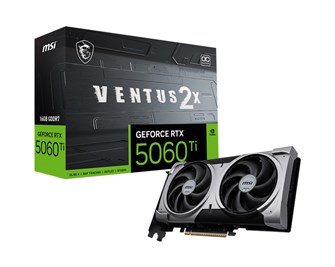 Видеокарта MSI GeForce RTX 5060 TI VENTUS 2X OC PLUS (RTX 5060 Ti 16G VENTUS 2X OC PLUS) 104654