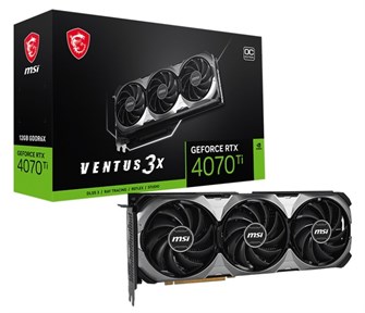 Видеокарта MSI GeForce RTX 4070 Ti (RTX 4070 Ti VENTUS 3X E1 12G OC) 104666