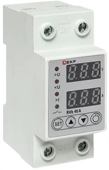 Реле напряжения EKF rvb-m40a 154635