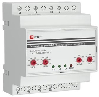 Реле контроля фаз EKF RVF-3 154639