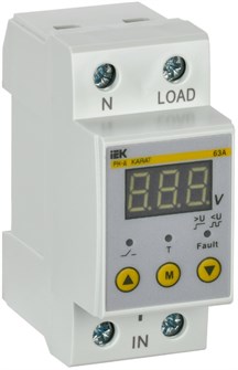 Реле напряжения IEK IVR21-1-63 154731