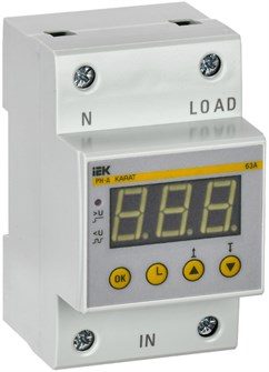 Реле напряжения IEK IVR31-1-63 154739