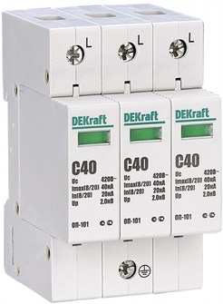 Ограничитель перенапряжений  DEKraft 18017DEK 154848