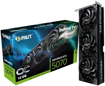 Видеокарта Palit GeForce RTX 5070 INFINITY 3OC (NE75070S19K9-GB2050S) 104691