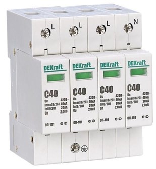 Ограничитель перенапряжений  DEKraft 18018DEK 154854