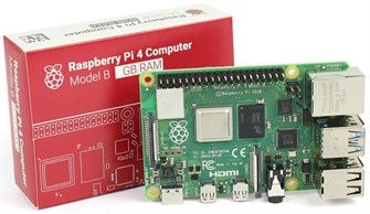 Микрокомпьютер  Raspberry Pi 4 Model B 1GB 154919