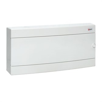 Щит распределительный навесной EKF ux-1x24-nw 155431