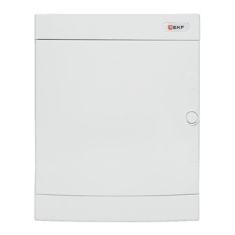 Щит распределительный навесной EKF ux-2x12-nw 155510