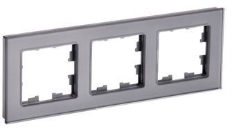Рамка тройная  IEK BR-M32-G-K03 156742