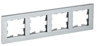 Рамка четверная  IEK BR-M42-M-K47 156771