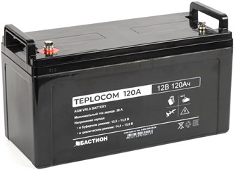 Аккумулятор  Бастион АКБ TEPLOCOM 120Ач 100727