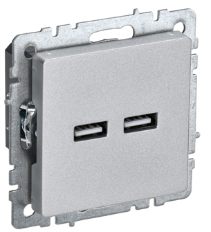 Розетка USB  IEK BR-U21-D31-K47 157020