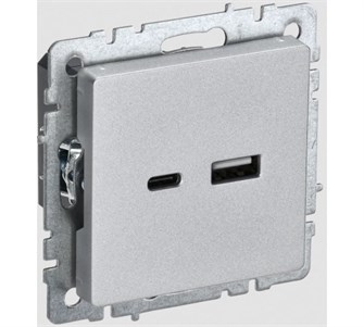 Розетка  IEK BR-U22-018-K47 157057