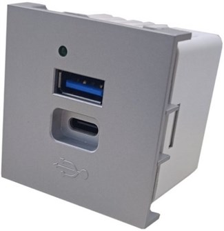 Розетка  Eurolan 16V-50-02SL 157060