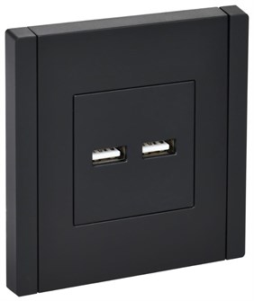 Розетка USB  IEK FP-U21-D31-K02 157079