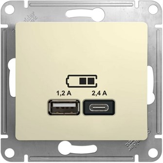 Розетка USB  Systeme Electric GSL000239 157133