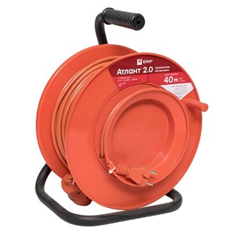 Удлинитель на катушке EKF UKA02-06-275-1-40 157275