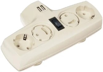 Сетевой фильтр  ZIS Pilot T USB 157324