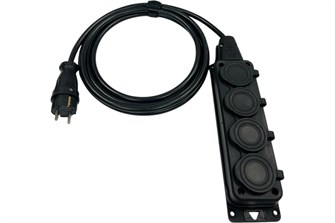 Удлинитель силовой iTOK i-CONNECT-COLOR-SU-KG-215-4-54-20-BLACK 157386
