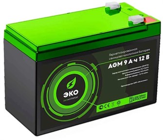 Батарея аккумуляторная  Источник ЭКО ЭКО 12-9 100736