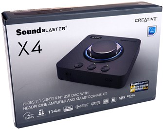 Звуковая карта USB 3.0 Creative Sound Blaster X4 104889